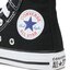 Converse Sneakers aus Stoff Converse Ctas 1V Hi 372883C Black/Natural/White