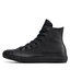 Converse Sneakers aus Stoff Converse Ct As Hi 135251C Black Mono