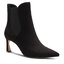 Nine West Polokozačky Nine West LATEEF JF2147-1 Černá