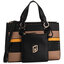 Liu Jo Táska Liu Jo M Double Zip Satchel N69064 E0027 Nero/Mals/Nuez B3550