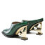 United Nude Чехли United Nude Tool Mule 10620684156 Green Snake