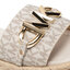 MICHAEL Michael Kors Alpargatas MICHAEL Michael Kors Izzy Slide 40S2IZFP1B Vanilla Mlti