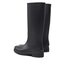 Calvin Klein Cizme de cauciuc Calvin Klein Rain Boot Knee W/Flc HW0HW01265 Ck Black BAX