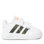 adidas Pantofi adidas Grand Court Lifestyle Hook and Loop Shoes IF2886 Alb