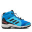 adidas Boty adidas Terrex Mid Gtx K GORE-TEX GY7682 Blue Rush/Grey Six/Turbo
