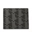 Lacoste Portofel Mare pentru Bărbați Lacoste S Billfold NH3697LX Monogram Noir Gris H45