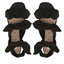 Red Valentino Sandalen Red Valentino 2Q2S0H39FUB Nero 0NO
