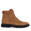 Calvin Klein Jeans Ghete Calvin Klein Jeans Eva Mid Laceup Boot Suede YM0YM00802 Monks Rob/Black/Orange Pop 0HD