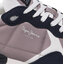 Pepe Jeans Sneakersy Pepe Jeans Britt Man Divided PMS30807 Blue/Black 996