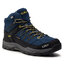 CMP Trekkings CMP Kids Rigel Mid Trekking Shoe Wp 3Q12944J Blue Ink/Yellow