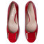 Sagan Halbschuhe Sagan 2256 Czerwony Lakier/Złoty