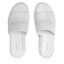 Calvin Klein Alpargatas Calvin Klein Wedge Mule 50 Perf HW0HW00820 Ck White YAF