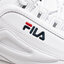 Fila Sneakersy Fila Disruptor Low 1010262.1FG White