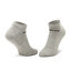 Reebok Set di 3 paia di calzini corti unisex Reebok Act Core Low Cut Sock 3P GH8229 Mgreyh/White/Black