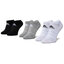adidas Set de 3 perechi de șosete joase unisex adidas Cush Low 3Pp DZ9383 Mgreyh/White/Black