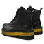 Altercore Klassiska kängor Altercore 653 Vegan Black/Yellow
