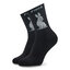 Pinko Chaussettes hautes femme Pinko Evelyne 101203 A0VD Black/White ZZ2