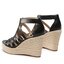 MICHAEL Michael Kors Еспадрили MICHAEL Michael Kors Bradley Wedge 40S3BYMS2L Black