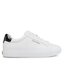 Calvin Klein Sneakersy Calvin Klein Vulc Lace Up HW0HW01681 White / Black 0K4