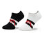 Emporio Armani 2 pár férfi bokazokni Emporio Armani 306228 3R300 00911 Bianco/Nero