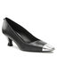 LOVE MOSCHINO Pantofi LOVE MOSCHINO JA10215G1FIA600B Nero/Arg