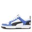 Puma Sneakersy Puma Rebound Layup Lo Sl Jr 370490 19 Puma White-Puma Black-Royal Sapphire