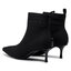 Tommy Hilfiger Botine Tommy Hilfiger Tommy Knit Kitten Heel Boot FW0FW04973 Black BDS