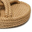 Bohonomad Sandalen Bohonomad Bodrum Platform Sandal BOD.0012.PRS Beige