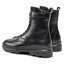 Tommy Hilfiger Kozačky Tommy Hilfiger Comfort Hilfiger Lth High Boot FM0FM04192 Black BDS