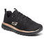 Skechers Pantofi Skechers Get Connected 12615/BKRG Black/Rose Gold