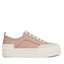 Calvin Klein Jeans Teniszcipő Calvin Klein Jeans Vulc Flatform Bold Irreg Lines YW0YW00903 Cafe Creme/Eggshell