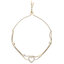 Fossil Βραχιόλι Fossil Elegant Hearts JF03216710 Gold