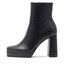 DeeZee Bokacsizma DeeZee ROXANE H7617-1 Fekete