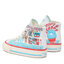 Converse Кецове Converse Chuck 70 1V Hi A00397C White/Baltic Blue/Soft Red