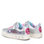 Geox Сникърси Geox J Skylin G. F J258WF 0AJAY C0162 S Silver/Fuchsia