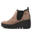 Fly London Botine Fly London Bynefly P501349020 Taupe 020