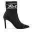 KARL LAGERFELD Stiefeletten KARL LAGERFELD KL31362 Black KnitTextile