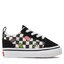 Vans Teniși Vans Old Skool Elastic Lace VN0005WUY281 Fruit Checkerboard Black