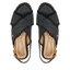 Wrangler Espadrilky Wrangler Kim Tex Cross WL21635A Black/Pewter 309