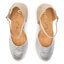 Unisa Espadrile Unisa Castilla 19 Se Silver/Selenium