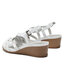 Geox Сандали Geox D Marykarmen D D258QD 0HH6P C000 White/Silver