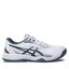 Asics Pantofi Asics Court Slide 3 1041A335 White/Steel Blue 100