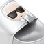 KARL LAGERFELD Чехли KARL LAGERFELD KL80805 Silver Rubber