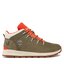 Timberland Trekkings Timberland Sprint Trekker Mid TB0A68A49911 Dk Green Nubuck wOrg