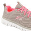 Skechers Pantofi Skechers Get Connected 12615/GYCL Gray/Coral