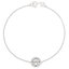 Tory Burch Bracciale Tory Burch Miller Pave Chain Bracelet Tory 80997 Silver/Crystal