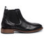 Tommy Hilfiger Ghete Jodhpur Tommy Hilfiger Elevated Leather Mix Chelsea FM0FM02424 Black 990