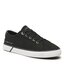 Tommy Hilfiger Sneakers aus Stoff Tommy Hilfiger Lace Up Vulc Sneaker Bl FW0FW07248 Black BDS