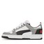 Puma Sneakersy Puma Rebound Layup Lo Sl Jr 370490 20 Puma White-Puma Black-Concrete Gray-For All Time Red