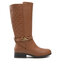MICHAEL KORS KIDS Μπότες MICHAEL KORS KIDS Finley Drake MK100507C Caramel/Gold